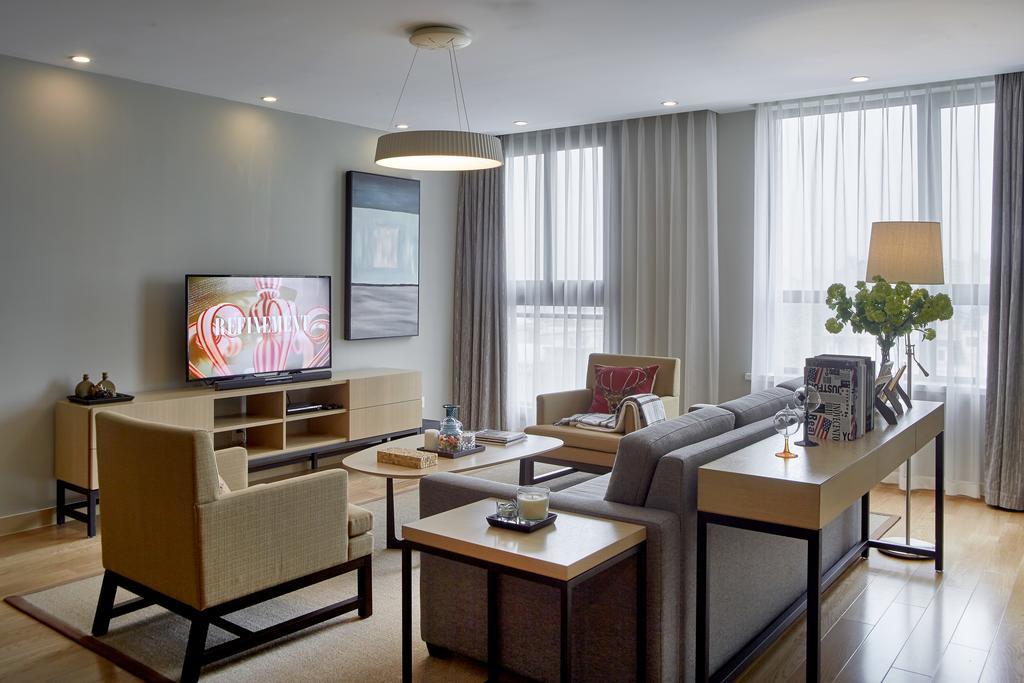 One Sunland Serviced Suites Managed By Lanson Place Shanghai Bagian luar foto
