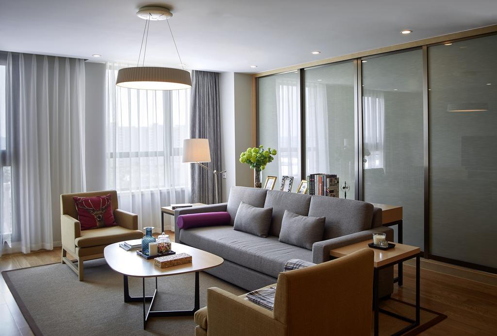 One Sunland Serviced Suites Managed By Lanson Place Shanghai Bagian luar foto