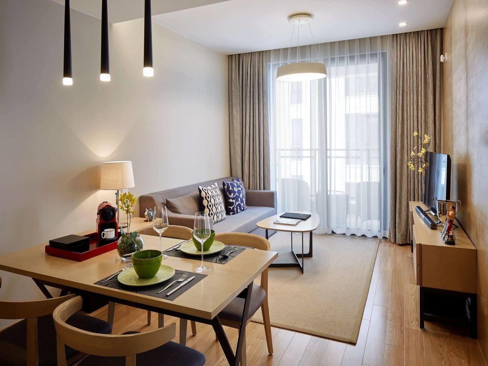 One Sunland Serviced Suites Managed By Lanson Place Shanghai Bagian luar foto